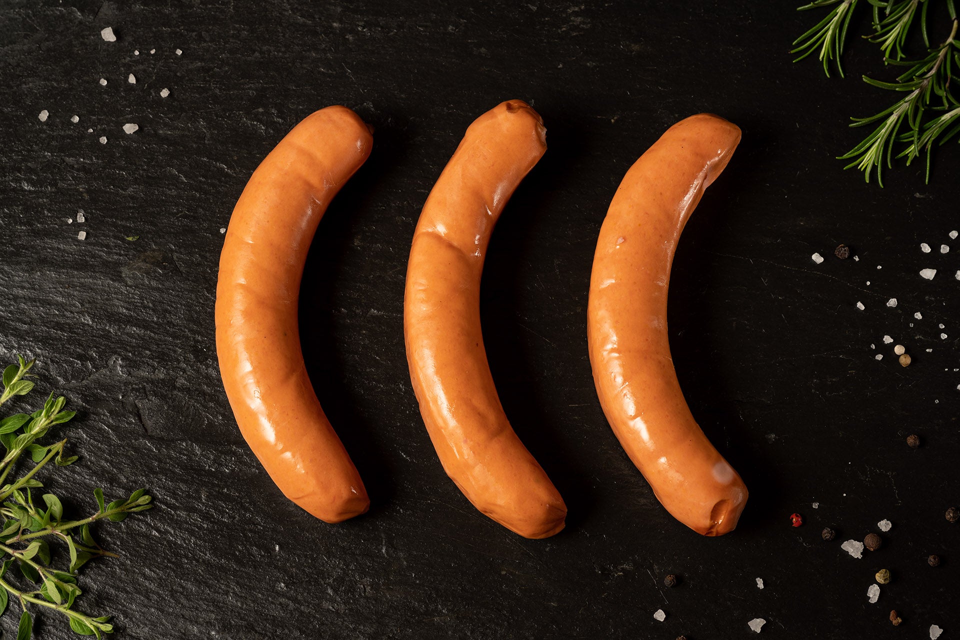 Currywurst | 5 Stück | ca. 550g – Metzgerei Kroiss Currywurst | 5 Stück | ca. 550g – Metzgerei Kroiss